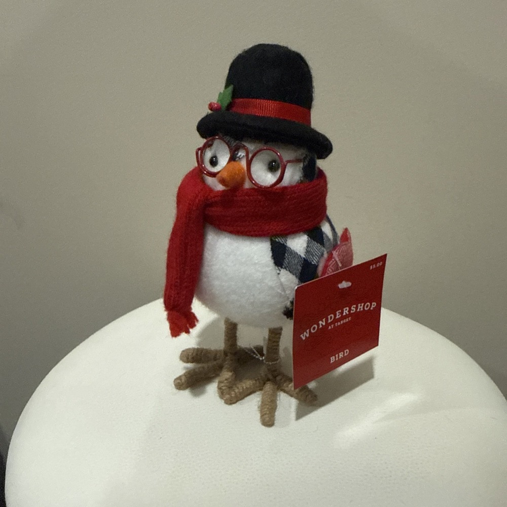 Target Wondershop 2019 Featherly Friends DAWKINS Christmas Fabric Bird
